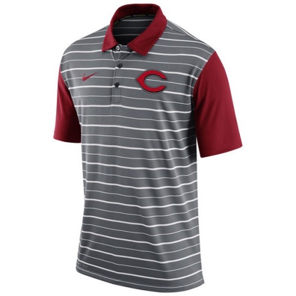 cincinnati reds men's polo shirts